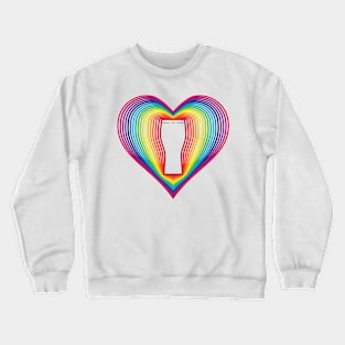 gay for beer Crewneck Sweatshirt